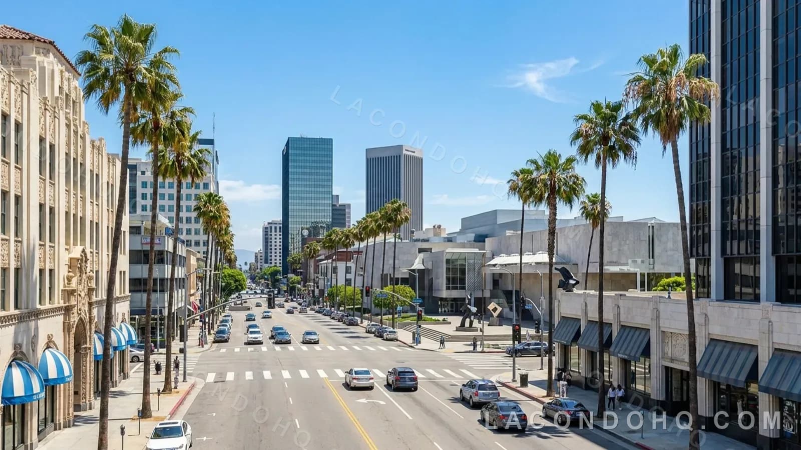 Mid-Wilshire neighborhood illustration